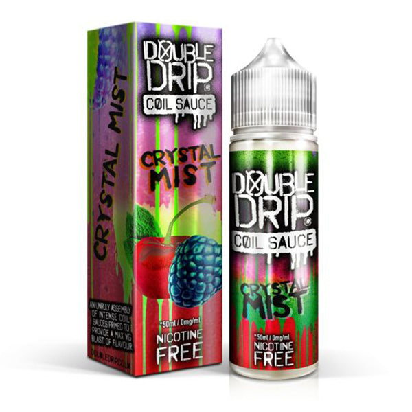 Double Drip Crystal Mist 0mg 50ml Shortfill