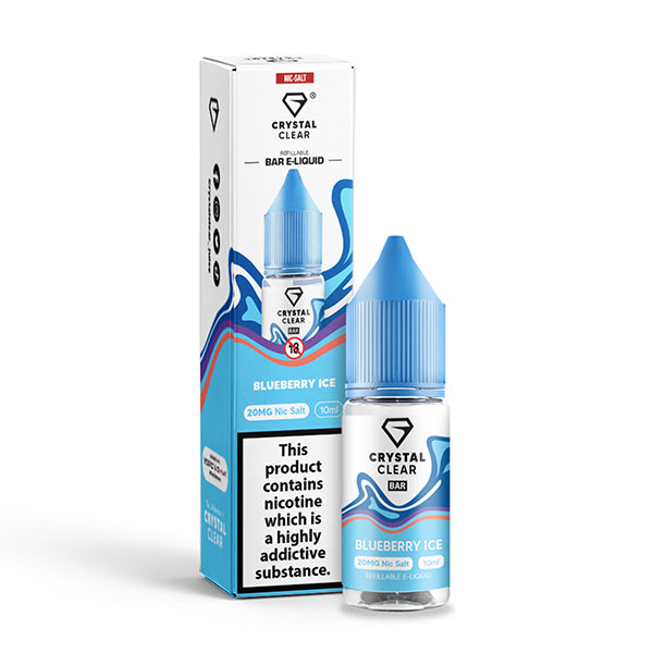 Crystal Clear Bar (20mg) Nic Salts 10ml