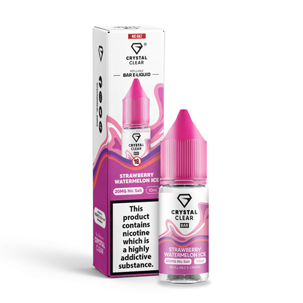 Crystal Clear Bar (10mg) Nic Salts 10ml