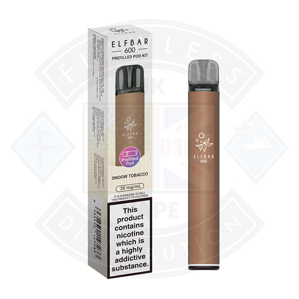 ELF BAR 600 PREFILLED KIT 20MG - Snoow Tobacco