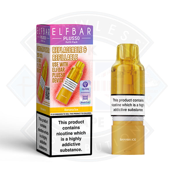 ELFBAR PLUS REFILL PACK 1PC - Banana Ice