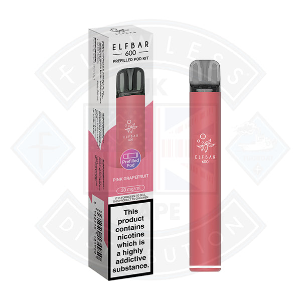 ELF BAR 600 PREFILLED KIT 20MG - Pink Grapefruit