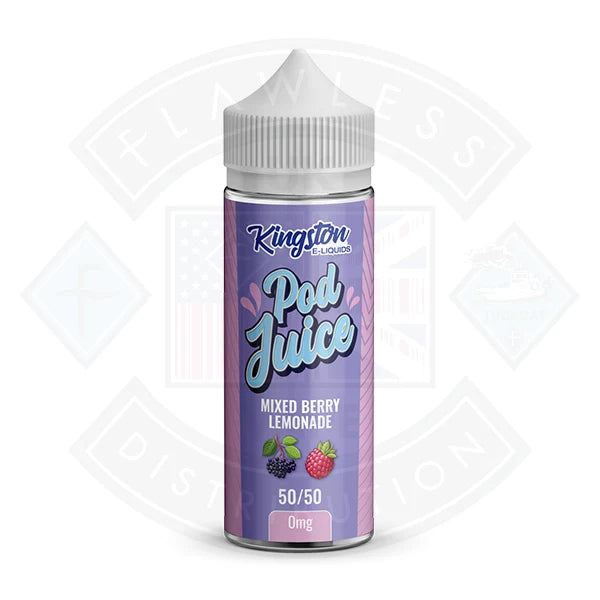 Kingston Pod Juice 50/50 0mg 100ml Shortfill