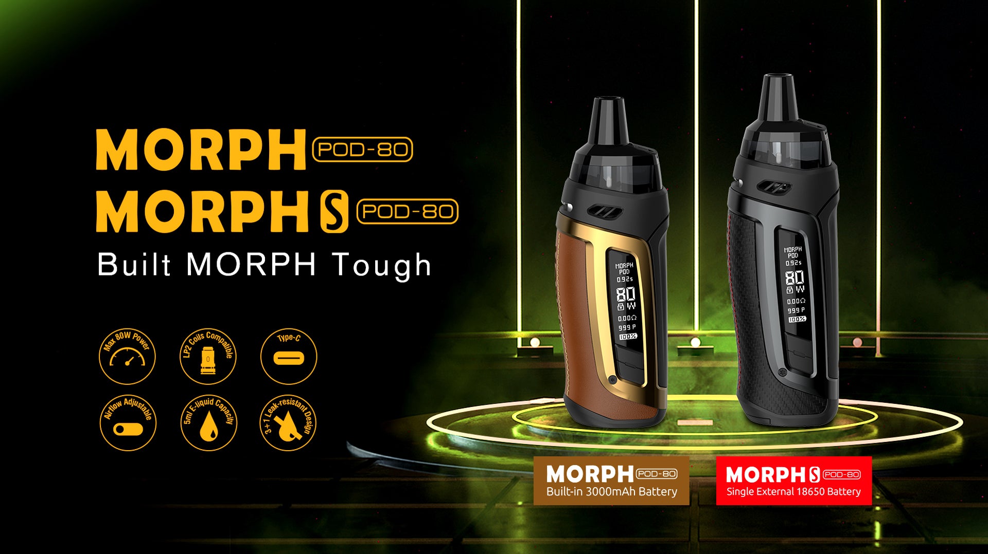 Morph Pod-80 & Morph S Pod-80
