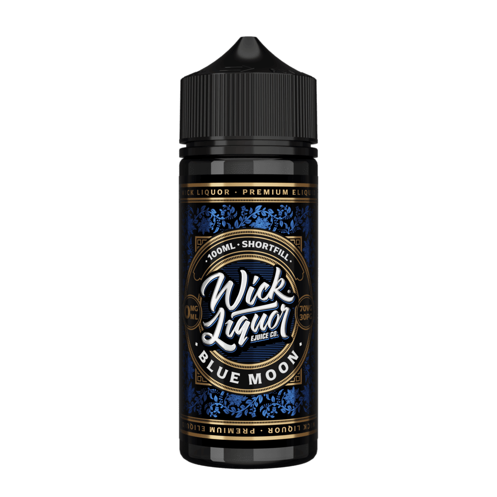 Wick Liquor Blue Moon 0mg 100ml Shortfill E-liquid