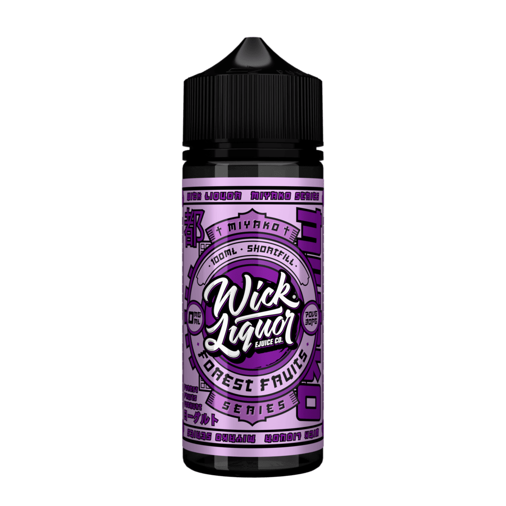 Wick Liquor Miyako Series 0mg 100ml Shortfill