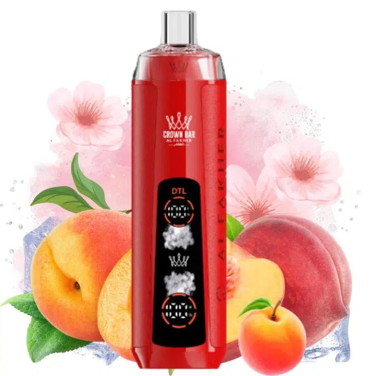 Crown Bar Peach Ice Flavor
