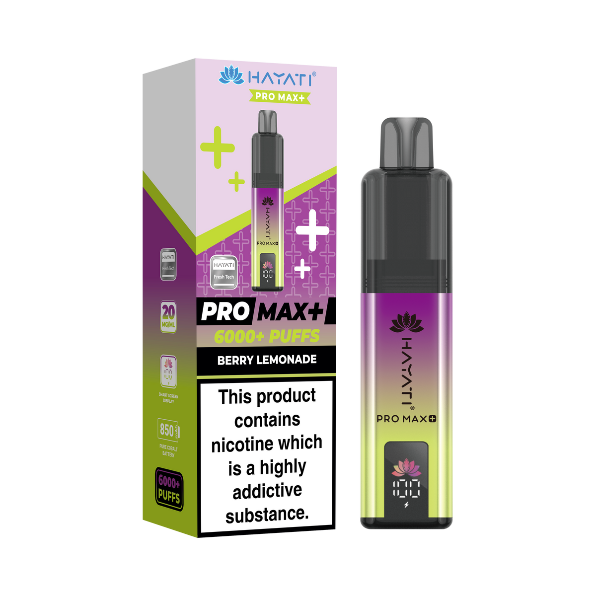Hayati Pro Max 6000+ Pod Kit 10mg