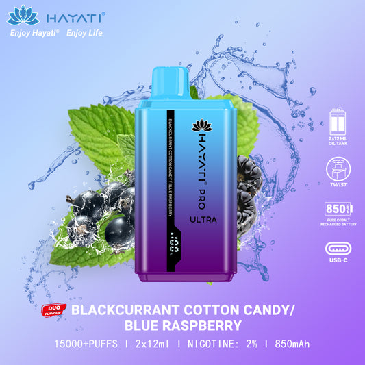 Hayati® Pro Ultra 15000 Puffs
