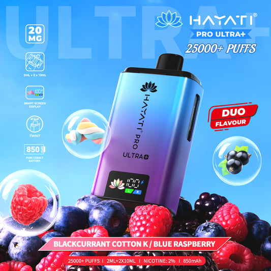 Hayati® Pro Ultra+ 25000 Puffs