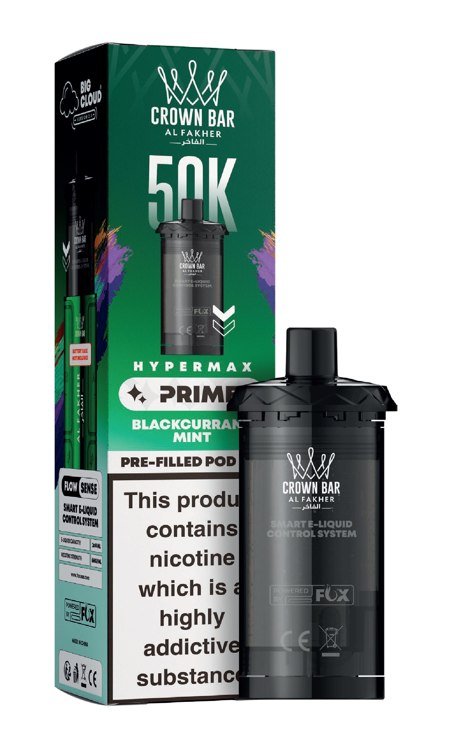 Al Fakher 50K Hypermax Prime Prefilled Pod