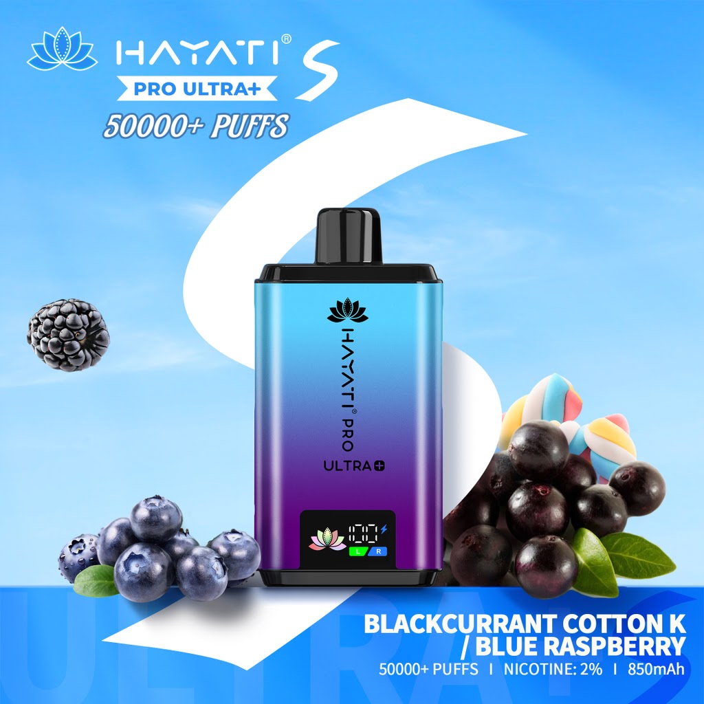 Hayati® Pro Ultra+ S 50000 Puffs