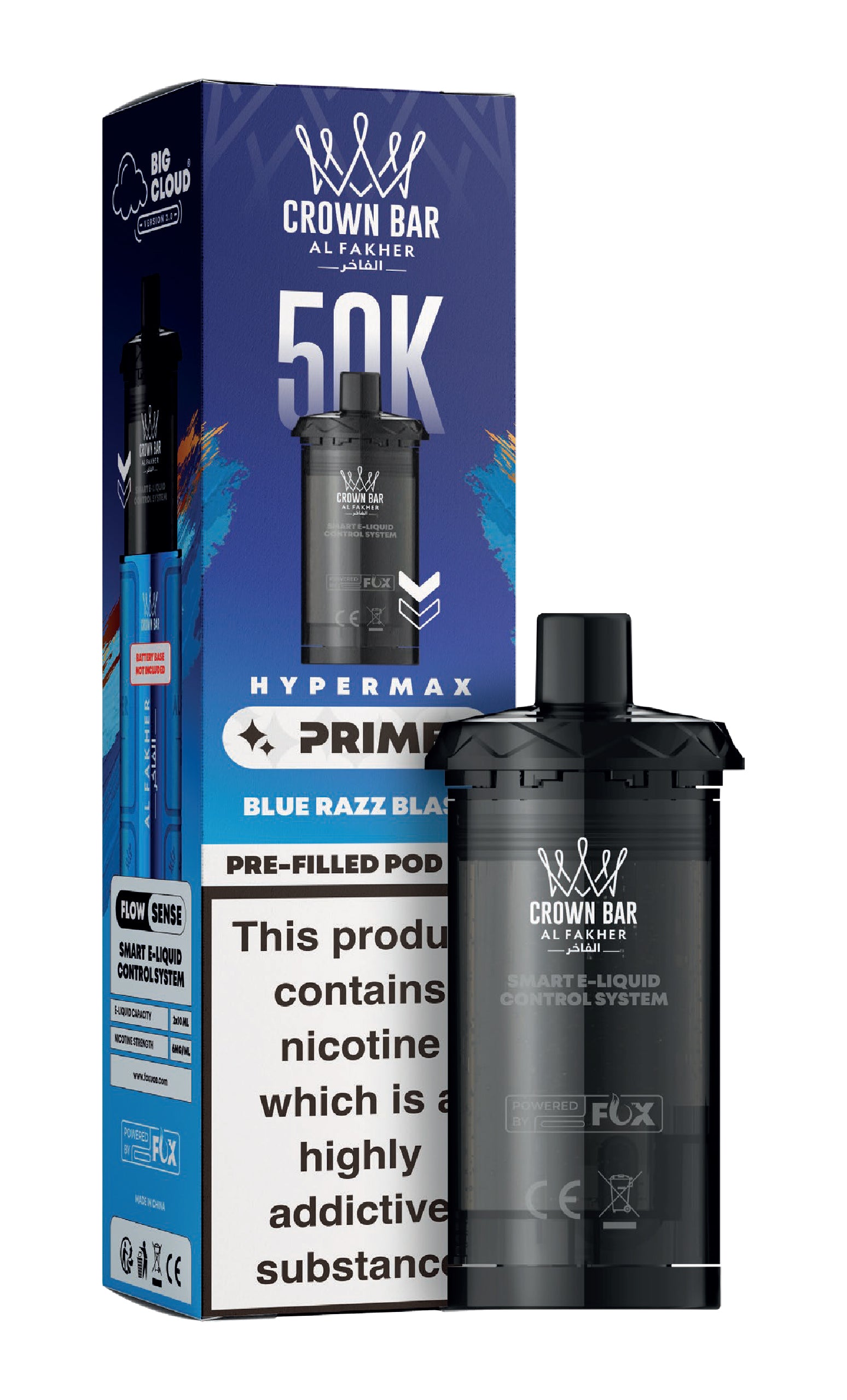 Al Fakher 50K Hypermax Prime Prefilled Pod