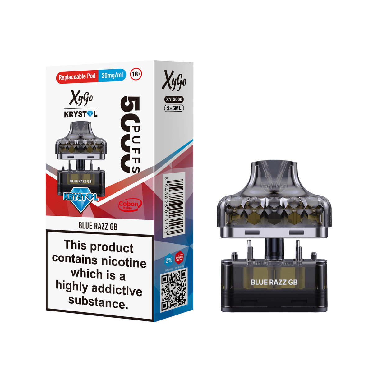 XYGO 5000 Krystal Prefilled Pod
