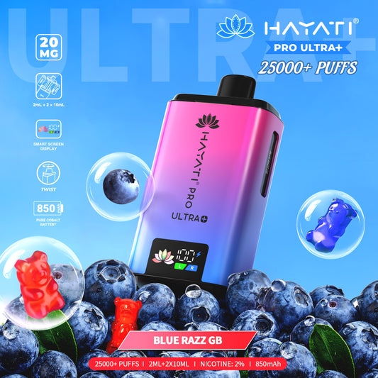 Hayati® Pro Ultra+ 25000 Puffs