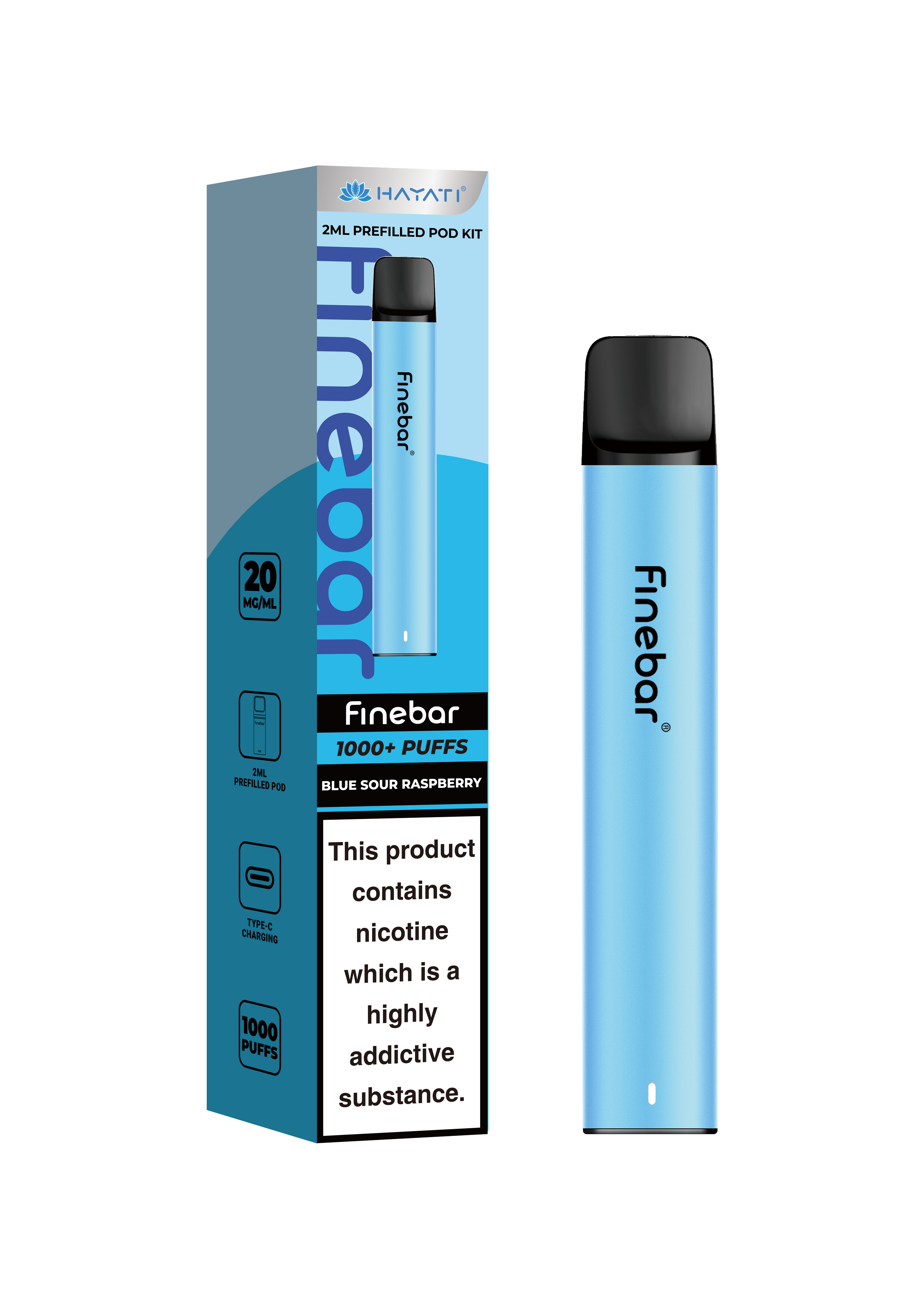 Hayati Finebar Prefilled Vape Kit