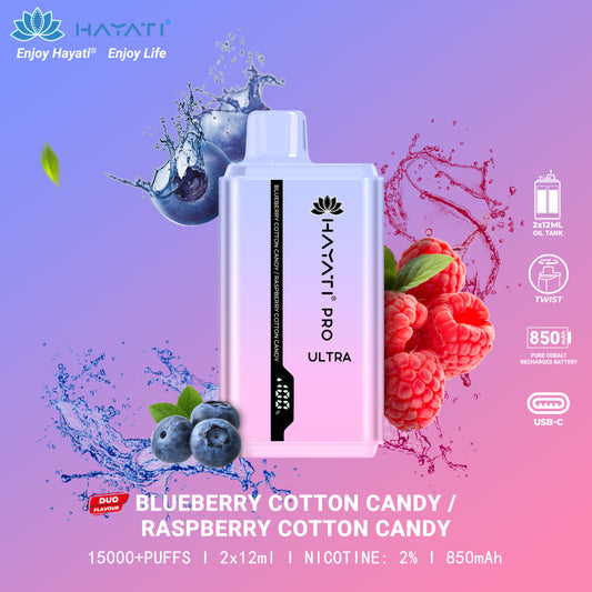 Hayati® Pro Ultra 15000 Puffs