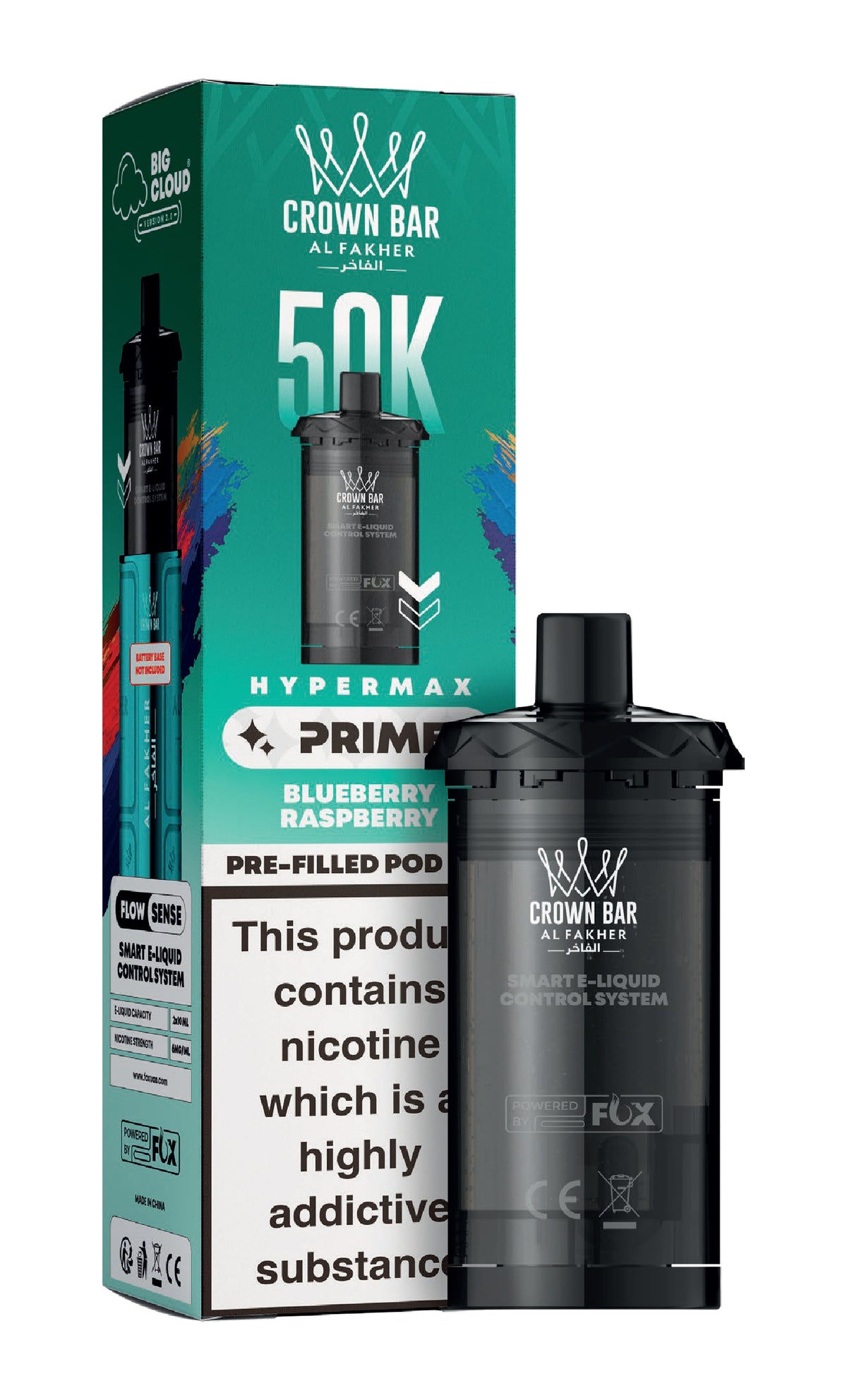 Al Fakher 50K Hypermax Prime Prefilled Pod