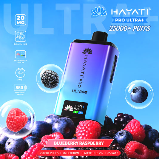 Hayati® Pro Ultra+ 25000 Puffs