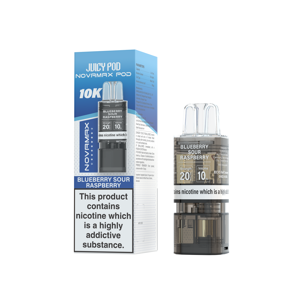 Juicy Pod NOVAMAX 10K Prefilled Pod