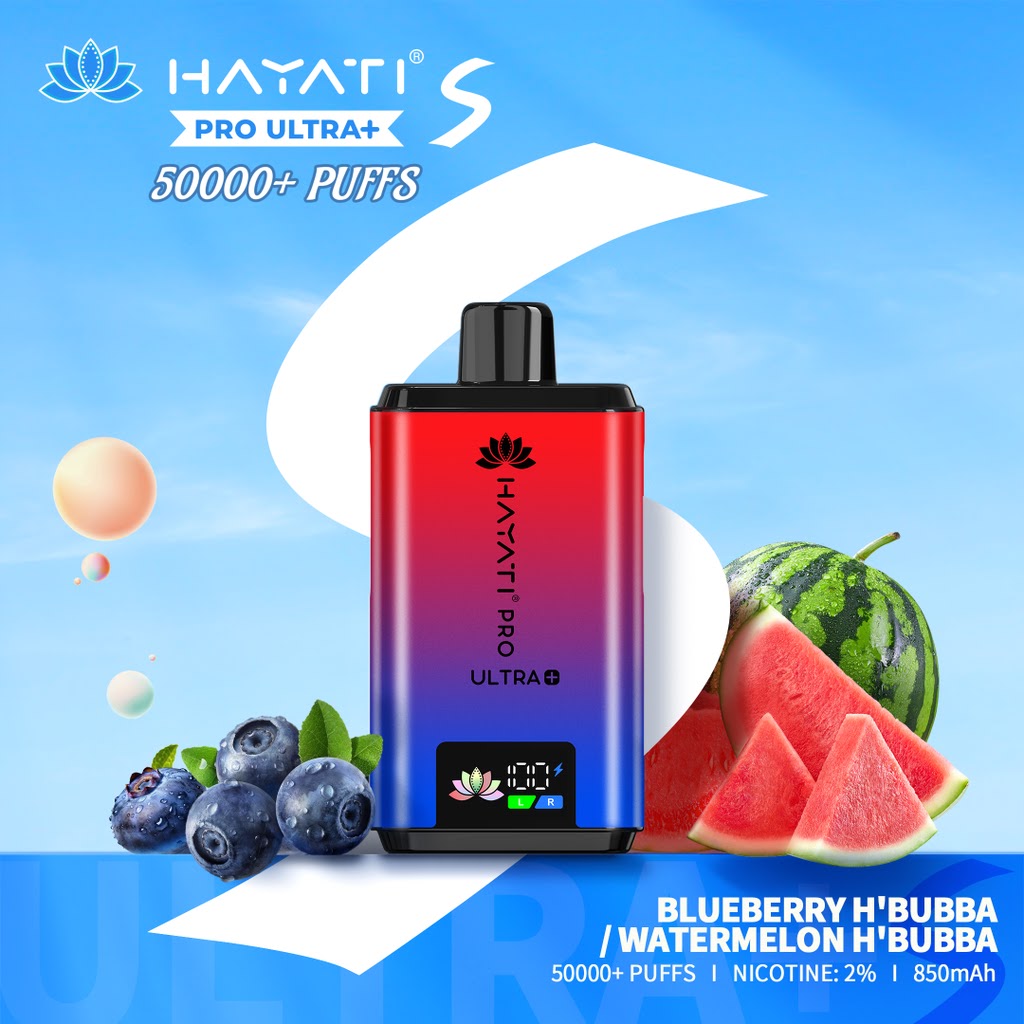 Hayati® Pro Ultra+ S 50000 Puffs