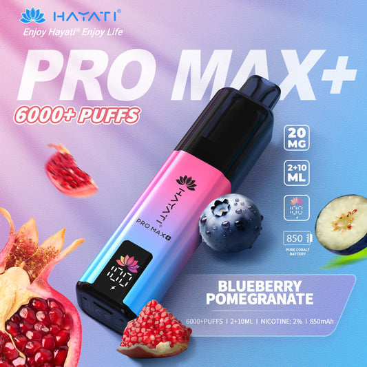Hayati® Pro Max+ 6000 Puffs