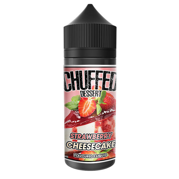 CHUFFED DESSERT - STRAWBERRY CHEESECAKE 0MG 100ML SHORTFILL E-LIQUID
