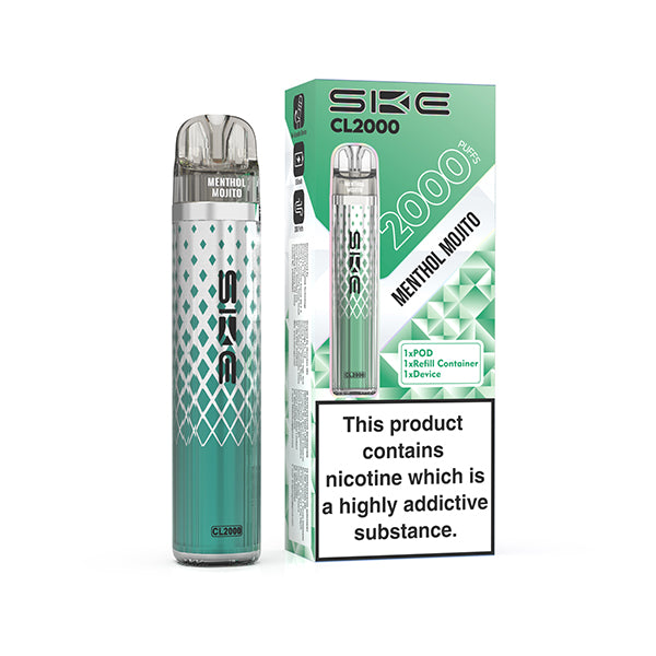 SKE CL2000 Prefilled Pod Vape Kit