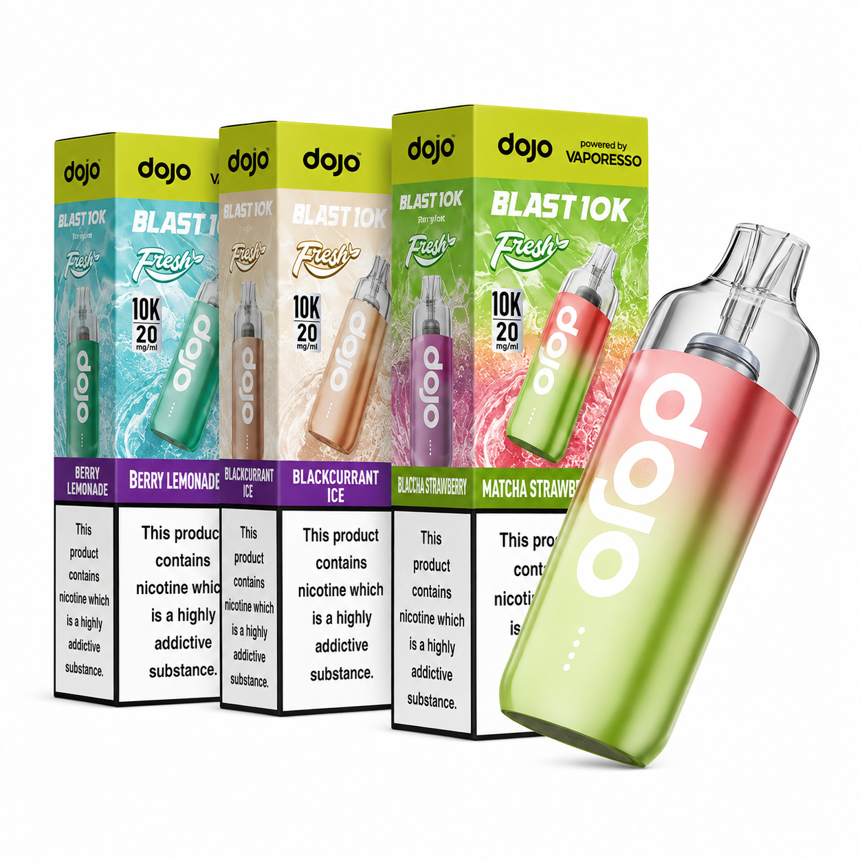 Dojo Blast 10K FRESH Vape Kit 20mg