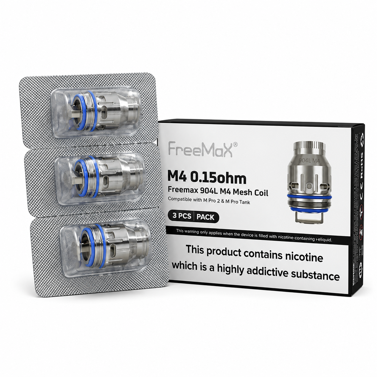 FREEMAX MESH COIL 3PCS/PACK (M PRO )