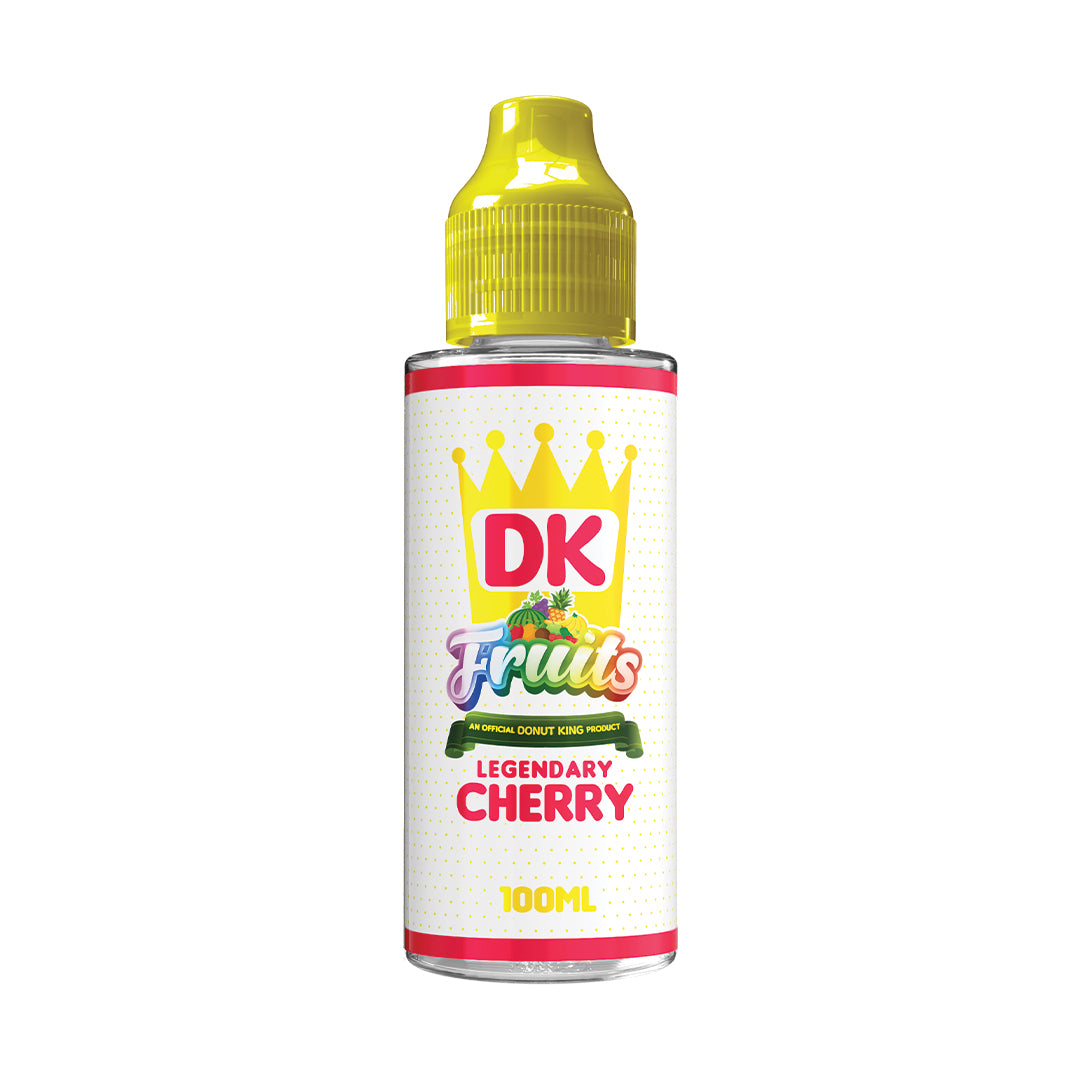 DONUT KING FRUITS - LEGENDARY CHERRY 0MG 100ML SHORTFILL