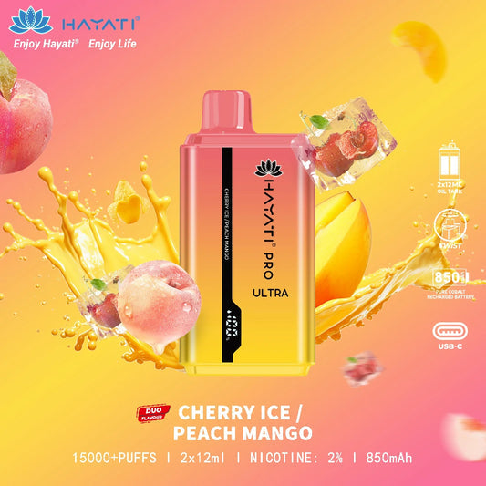 Hayati® Pro Ultra 15000 Puffs