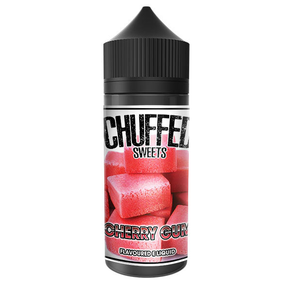 Chuffed Sweets - Cherry Gum 0mg 100ml Shortfill, Vape Aura UK