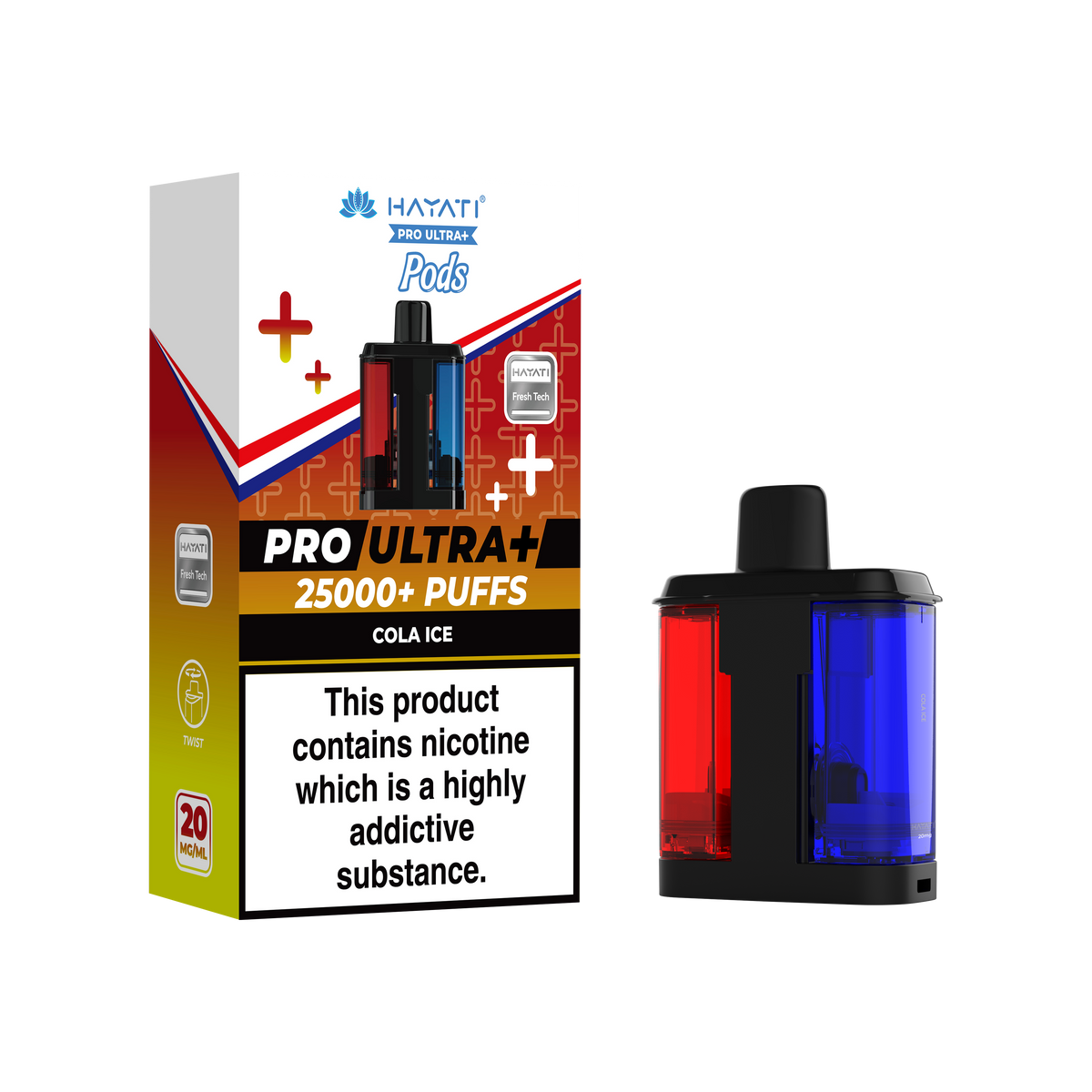 Hayati Pro Ultra + 25K Pods