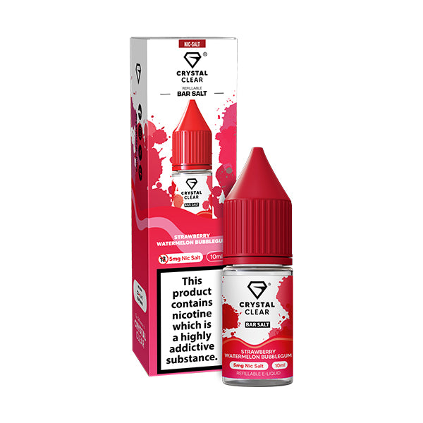 Crystal Clear Bar (5mg) Nic Salts 10ml