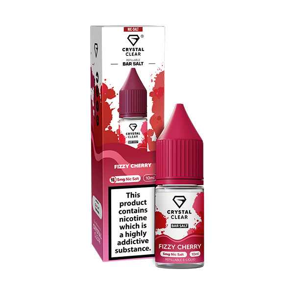 Crystal Clear Bar (5mg) Nic Salts 10ml