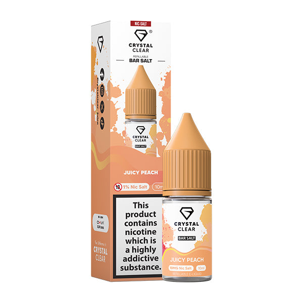 Crystal Clear Bar (10mg) Nic Salts 10ml