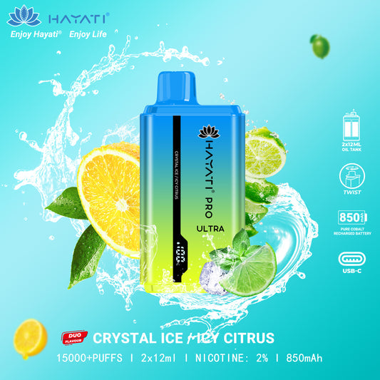 Hayati® Pro Ultra 15000 Puffs