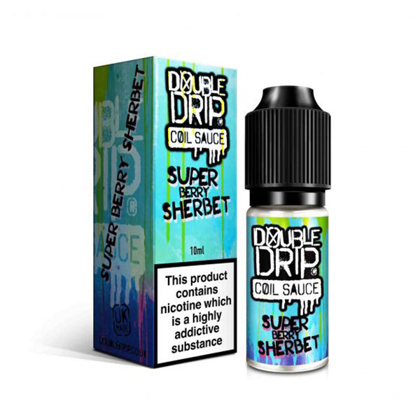 Double Drip Nic Salt Super Berry Sherbet 10ml E-liquid