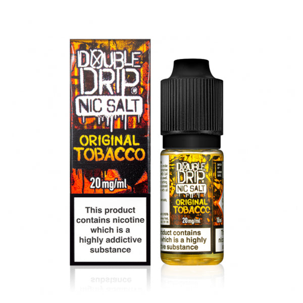 Double Drip Nic Salt Original Tobacco 10ml E-liquid