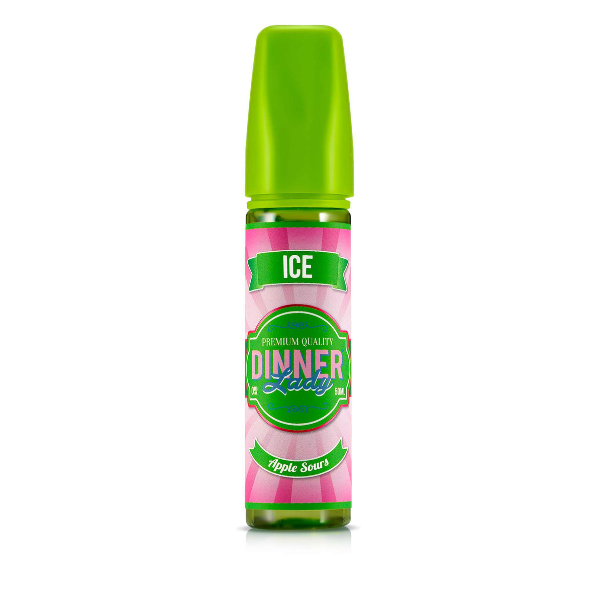 DINNER LADY SWEETS APPLE SOURS 50ML 0MG SHORTFILL E-LIQUID
