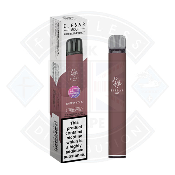 ELF BAR 600 PREFILLED KIT 20MG - Cherry Cola