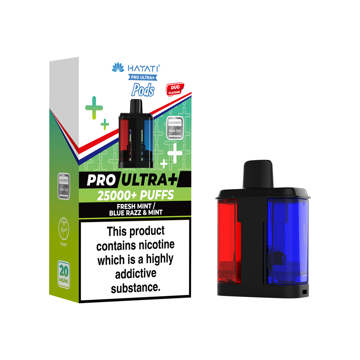 Hayati Pro Ultra + 25K Pods
