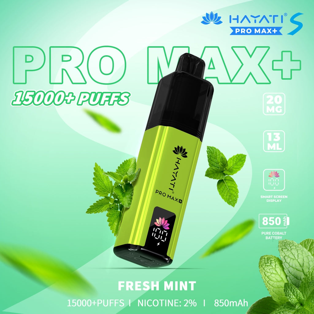 Hayati® Pro Max+ S 15000 Puffs