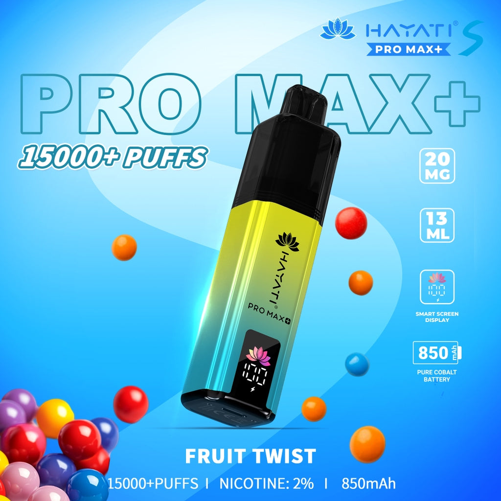 Hayati® Pro Max+ S 15000 Puffs