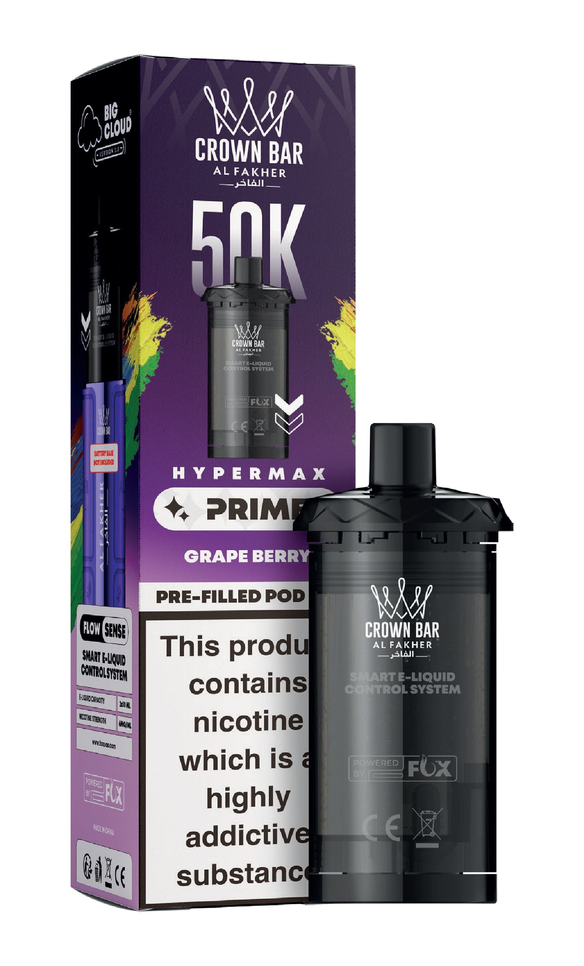 Al Fakher 50K Hypermax Prime Prefilled Pod