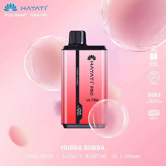 Hayati® Pro Ultra 15000 Puffs