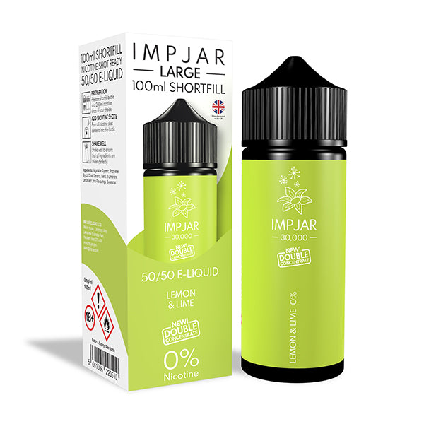 IMP JAR Large - 0mg 100ml Shortfill - DOUBLE CONCENTRATE
