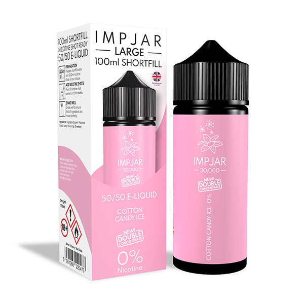 IMP JAR Large - 0mg 100ml Shortfill - DOUBLE CONCENTRATE