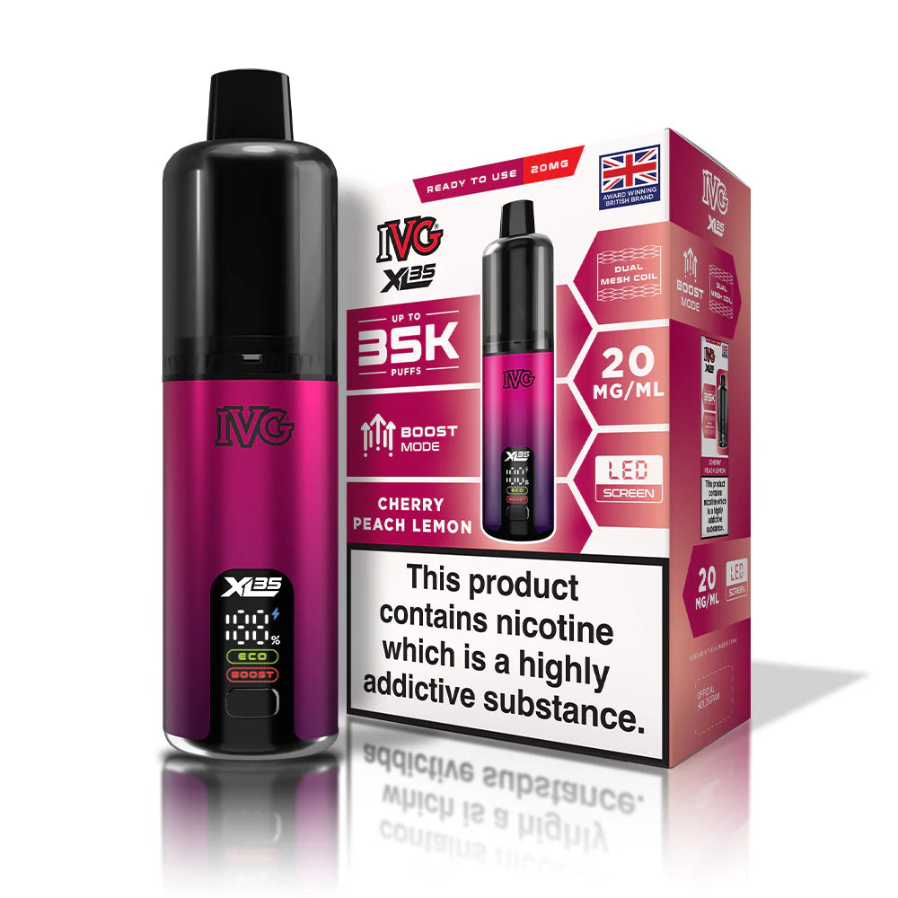 IVG XL35 Cherry Peach Lemon Starter Kit